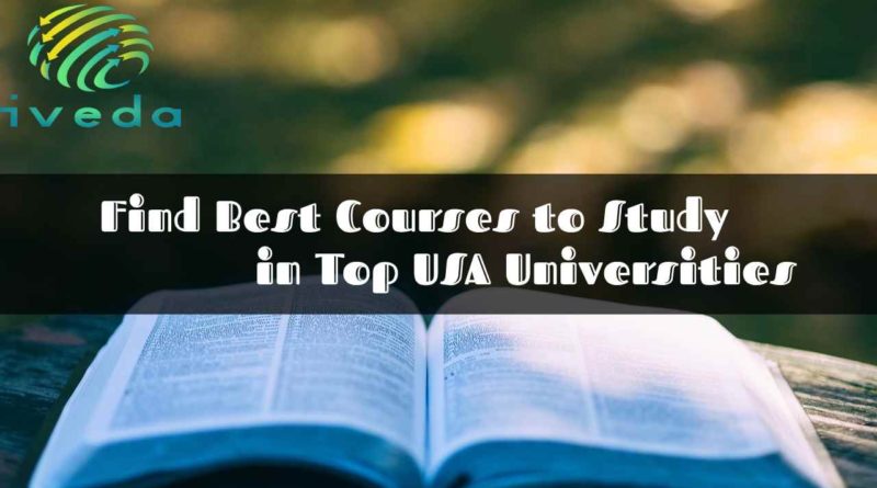 Best Courses to Study in Top USA Universities