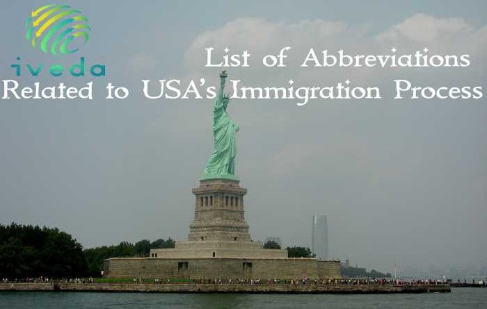 List of Abbreviations Related to USA’s Immigration Process